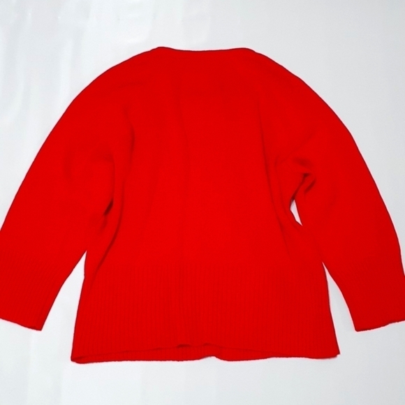 ST JOHN SPORT Blended Wool Ribbed Cardigan - Picture 3 of 8